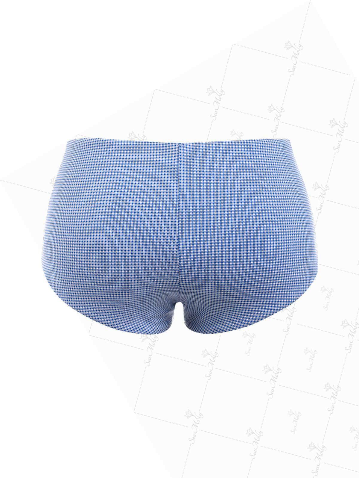 Seamolly Vintage Gingham Bikinihose, freche Badeshorts - Image 10