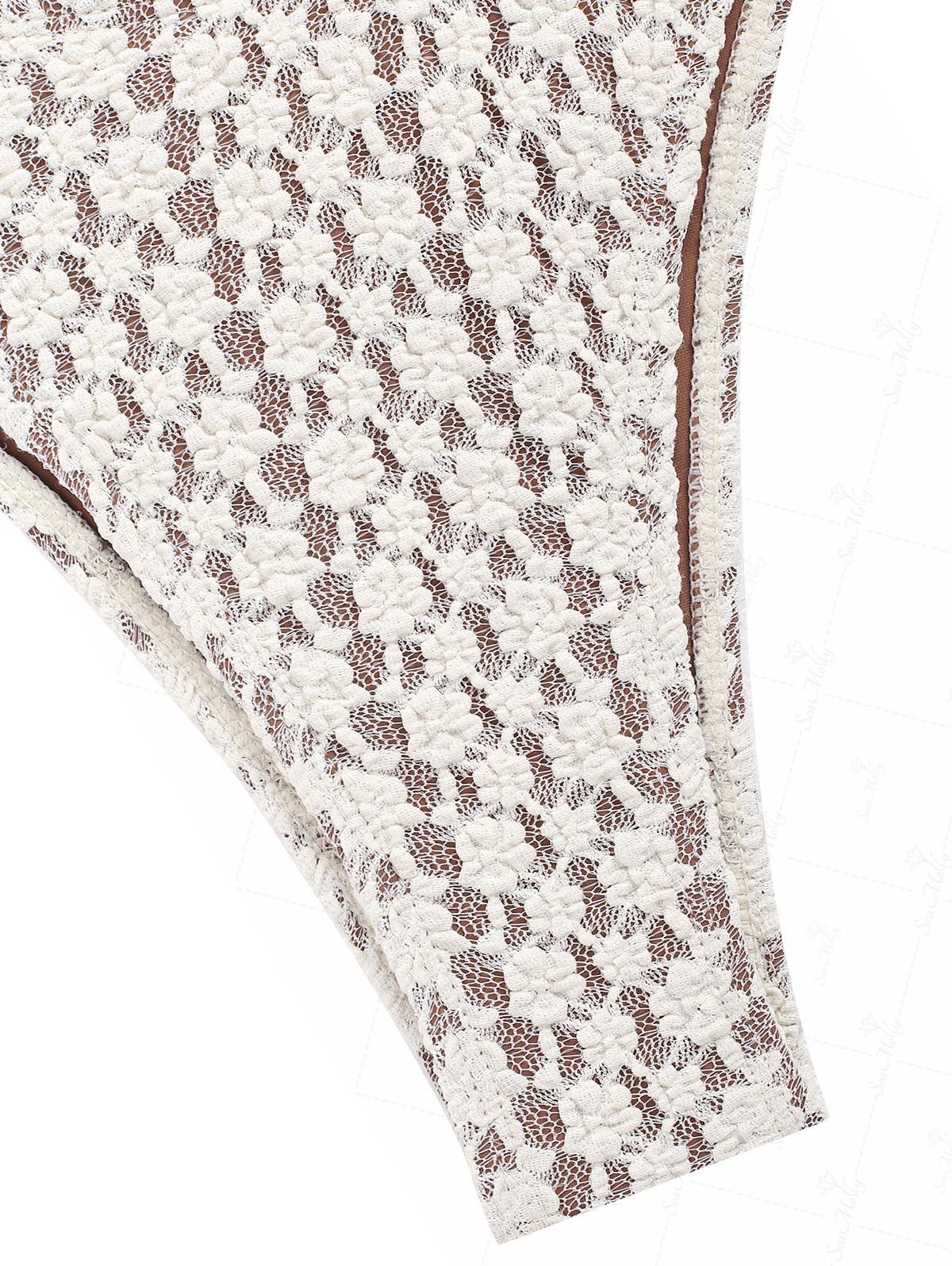 Seamolly Tankini-Set mit Vintage-Spitze, Jacquard, Salatbesatz - Image 11