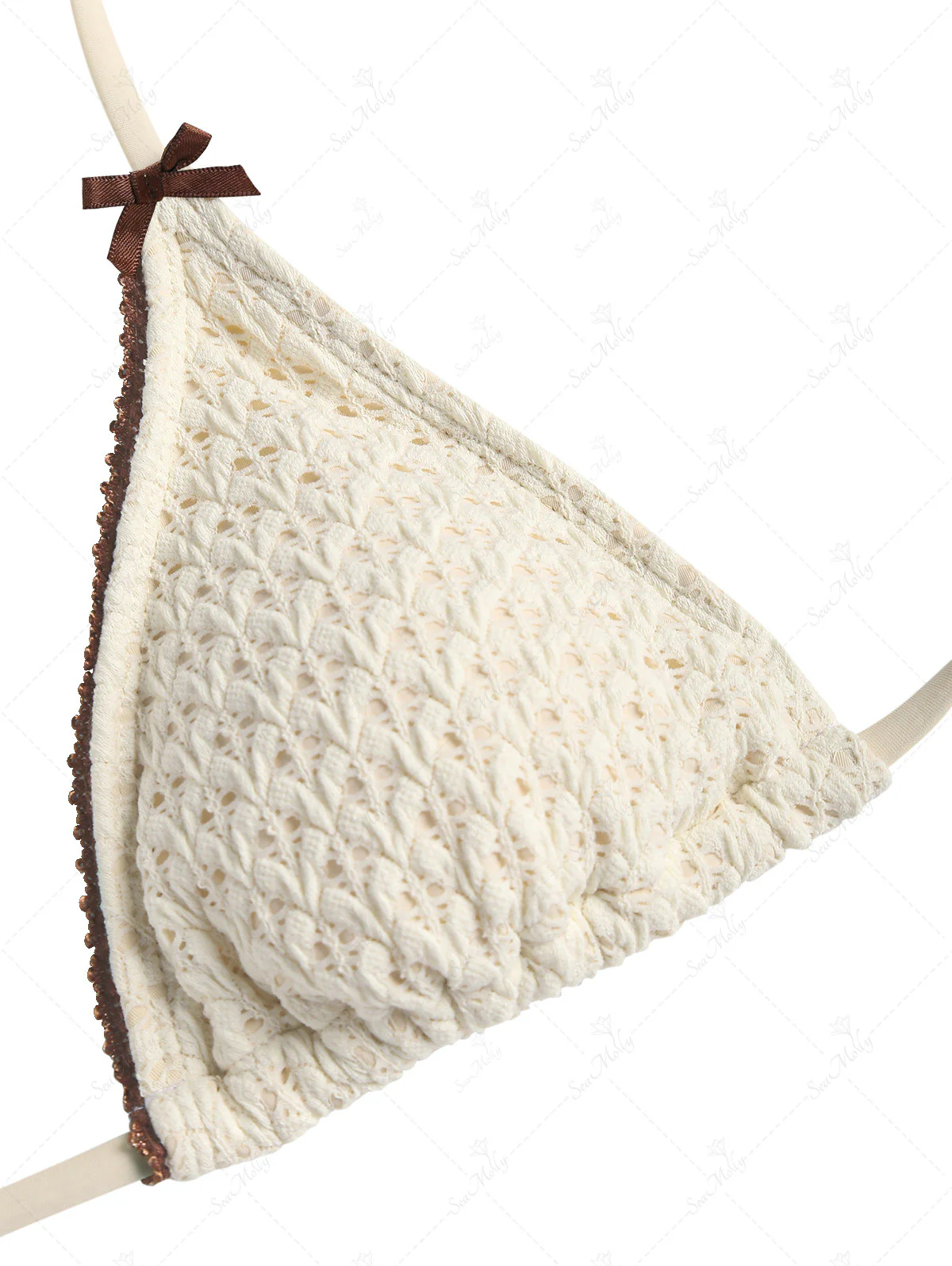 Seamolly – Bikini-Set mit Neckholder und Schleife im Vintage-Stil und seitlichem Bindeband - Image 8