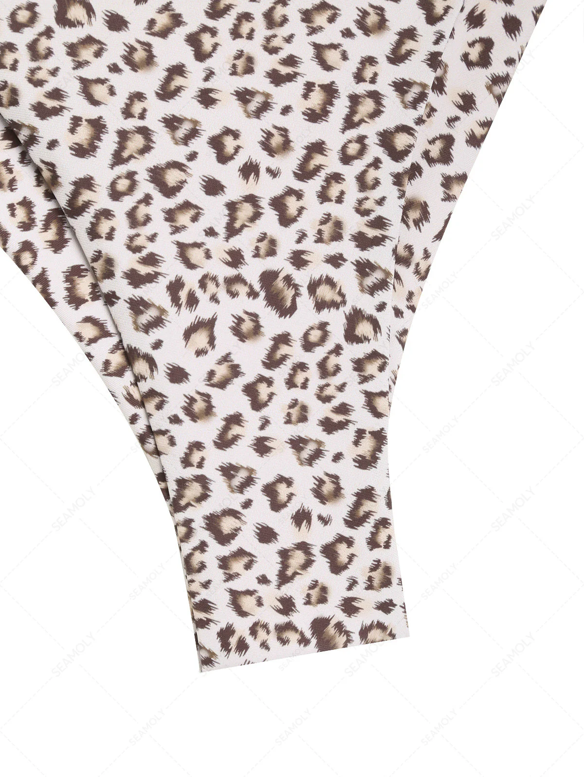 Seamolly Bikini-Set mit Leopardenmuster, Bügel-Oberteil und frechem brasilianischem Höschen - Image 5