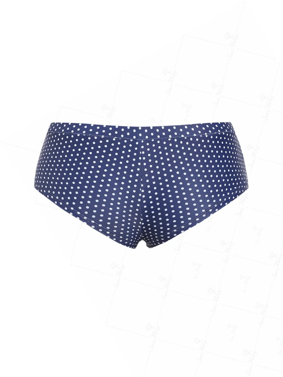 Seamolly Bikinihose mit Polka-Dots-Print und Schleife, freche Badeshorts - Image 9