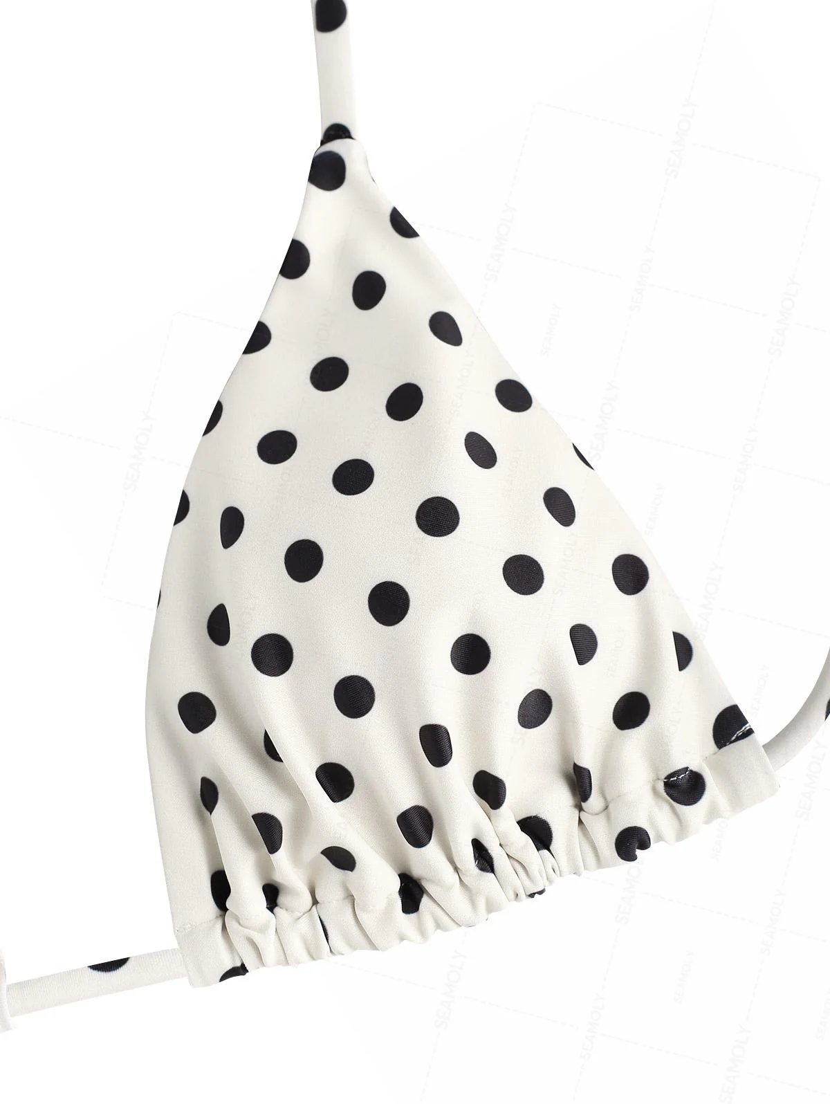 Seamolly 3-teiliges Tankini-Set mit Polka-Dots, tiefem Ausschnitt, Neckholder und frechem Boyshort-Schnitt - Image 22