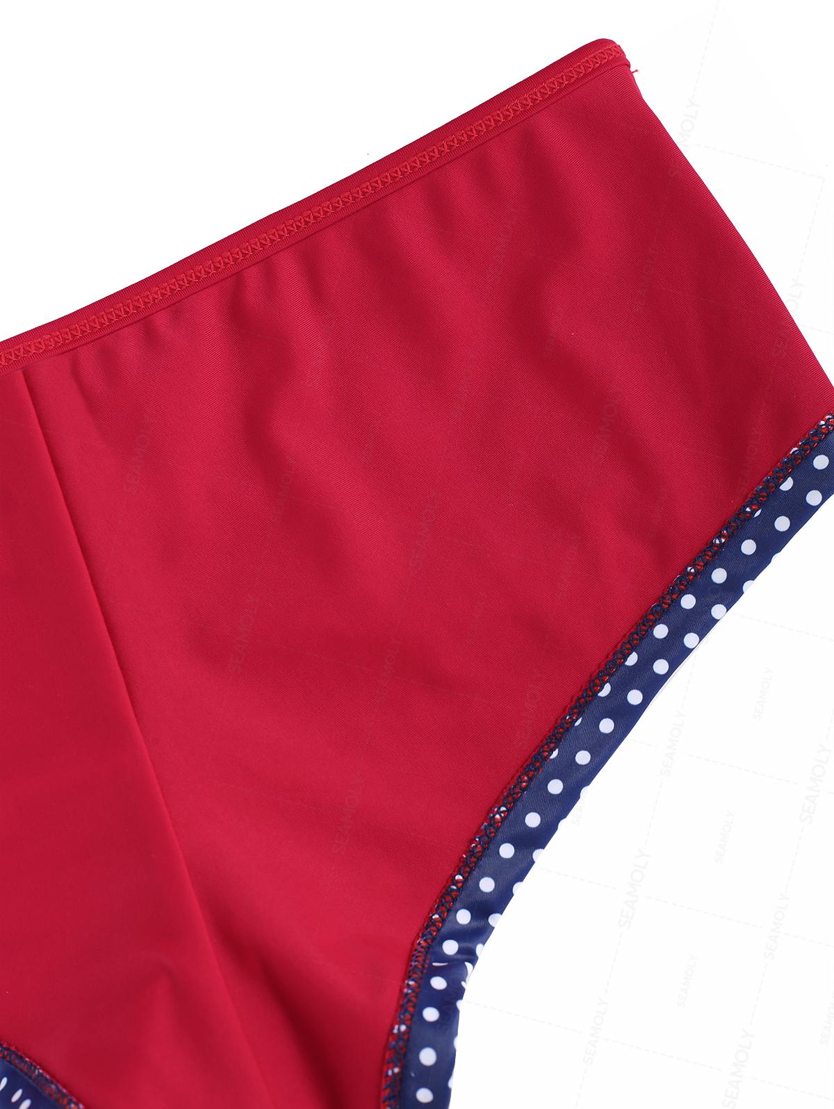 Seamolly Vintage Bikinihose mit Polka-Dots und Schleife, freche Badeshorts für den 4. Juli - Image 10
