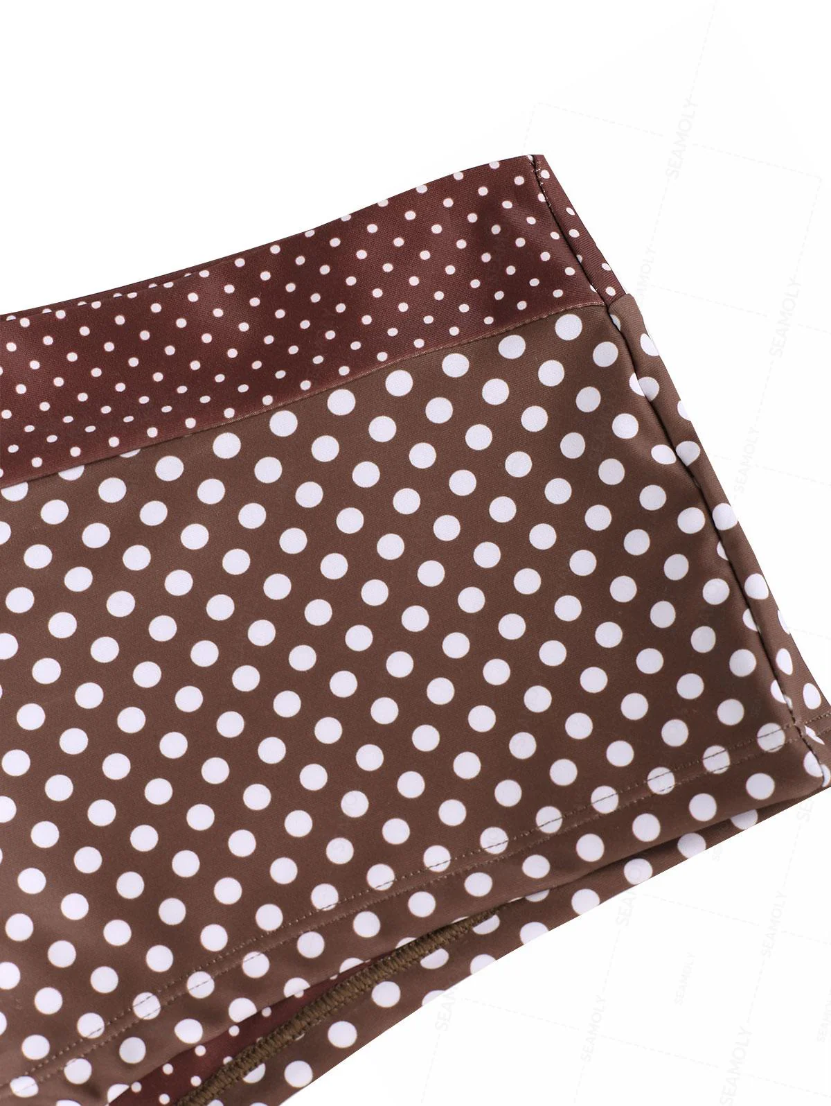 Seamolly 3-teiliges Triangel-Bikini-Set mit Polka-Dots, Rüschen und frechem Schnitt - Image 11