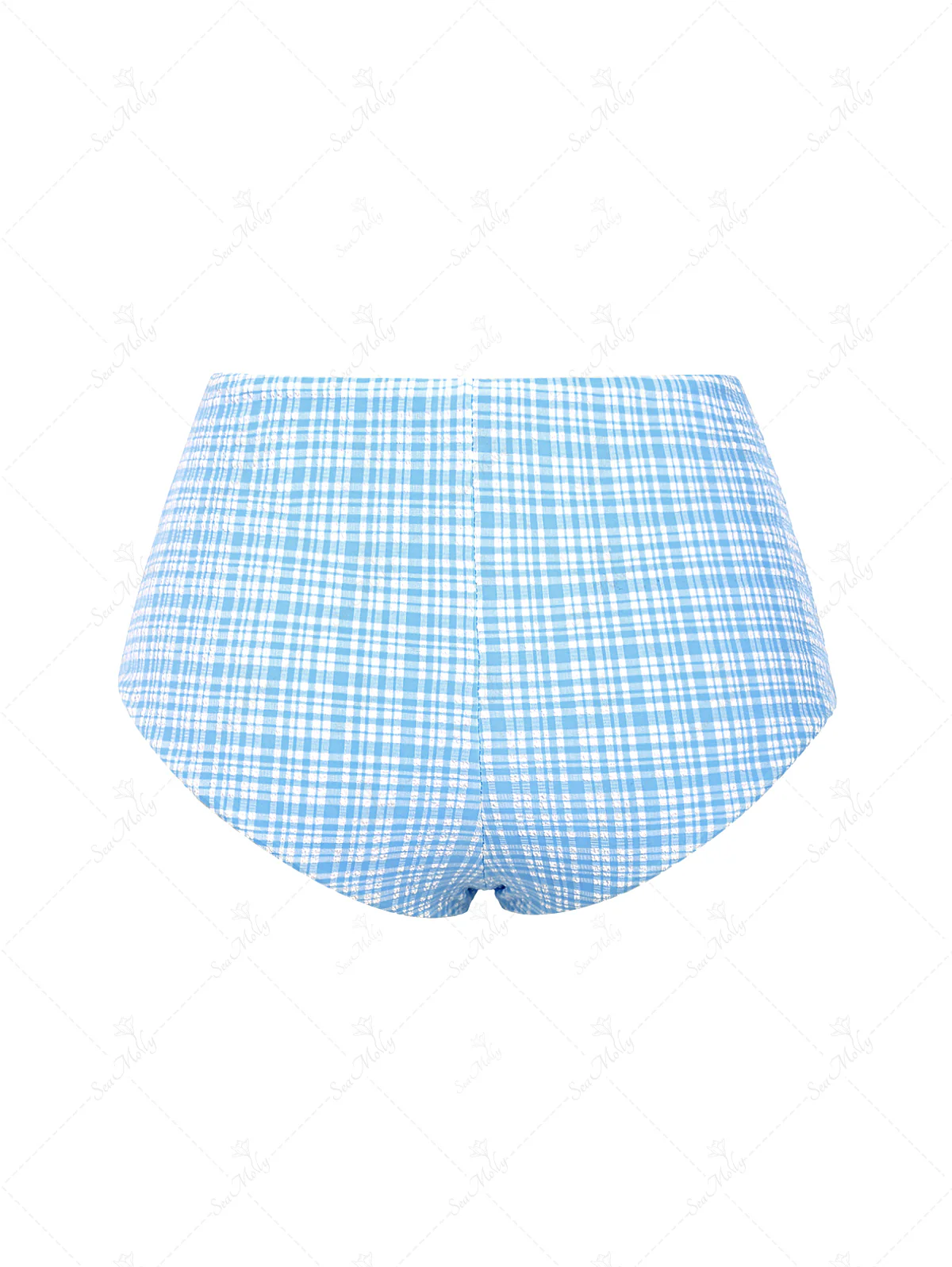 Seamolly Vintage Gingham Bikinihose, freche Badeshorts - Image 4
