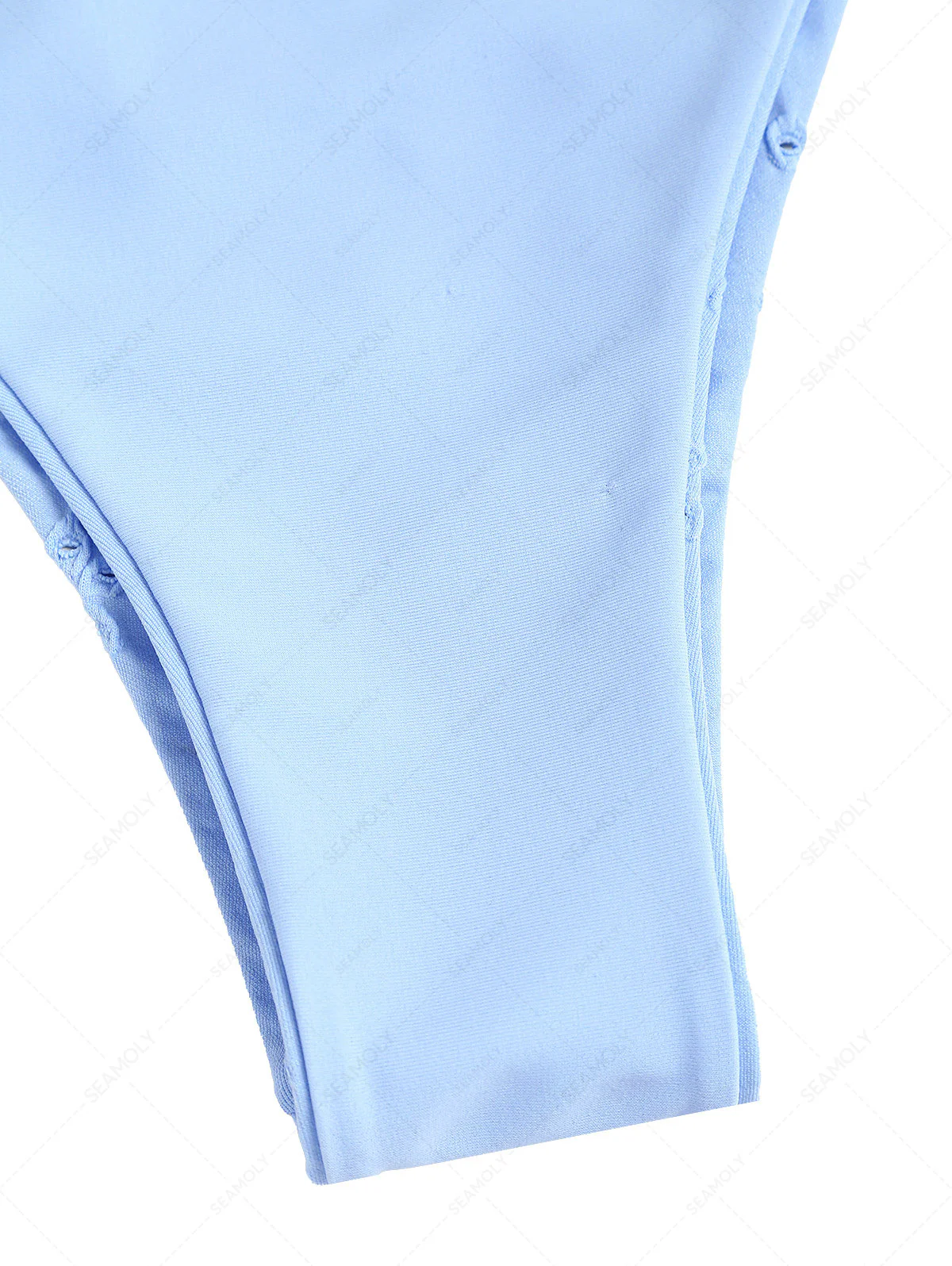 Seamolly 3-teiliges Bikini-Set aus recyceltem Stoff mit Jacquard-Spitze, Schleife und frechem Schnitt. - Image 12