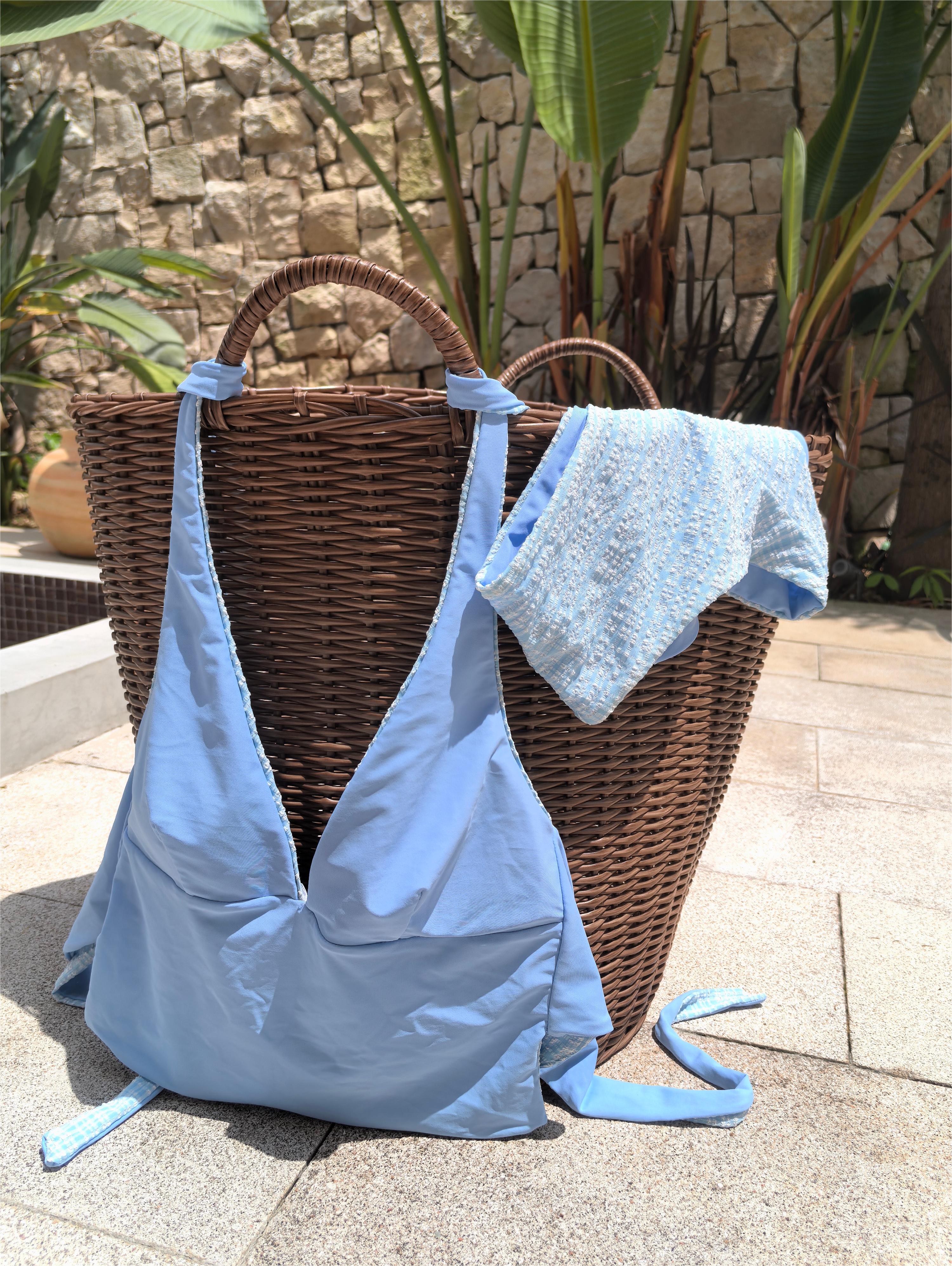 Seamolly 3 Piece Retro Pin-Up Vintage Gingham Halter Cheeky Boyshort Tankini Set - Image 11