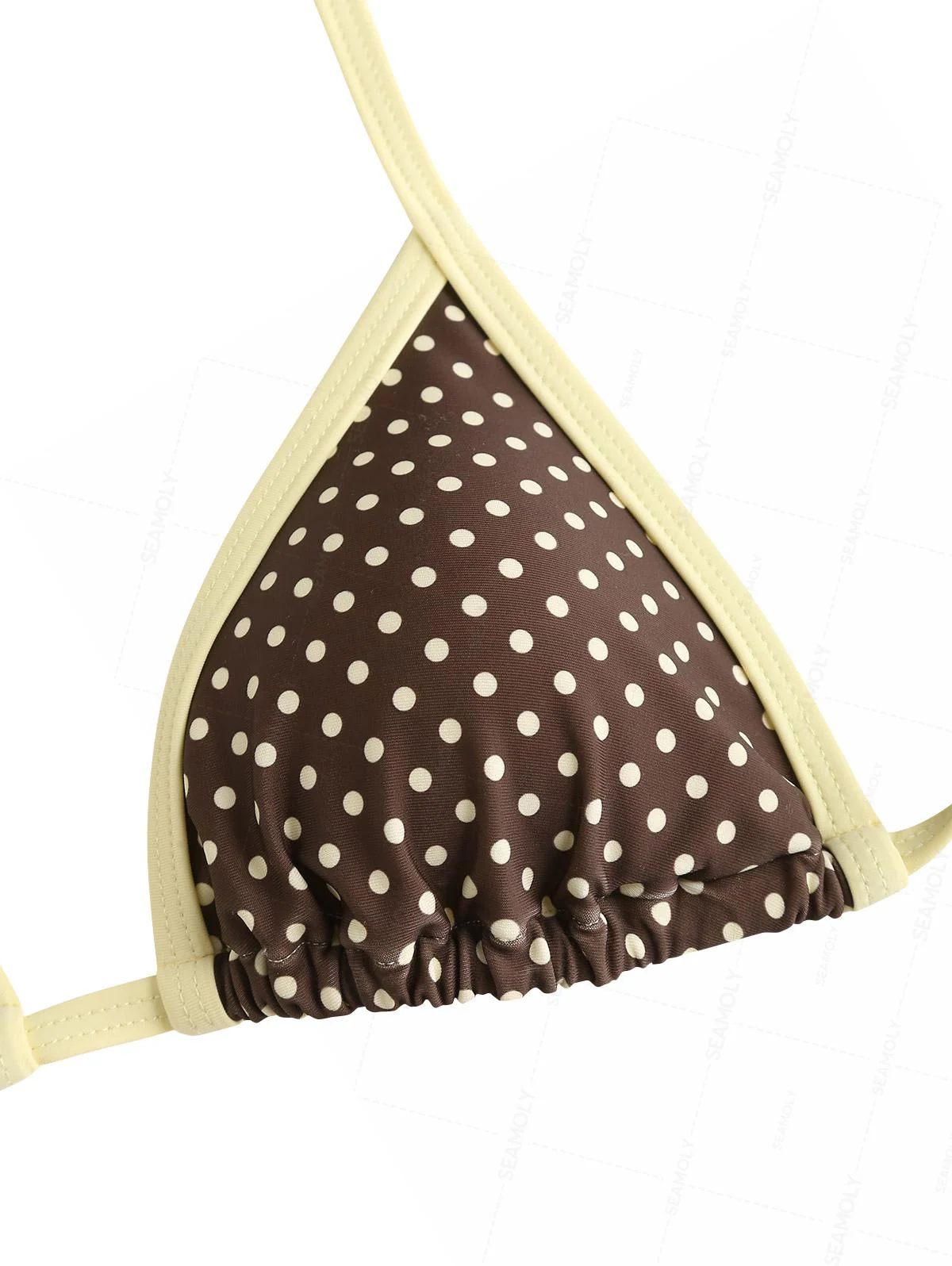 Seamolly Bikini-Set mit Polka-Dots, kontrastfarbenen Einfassungen, Cut-outs und frechen Boyshorts - Image 5