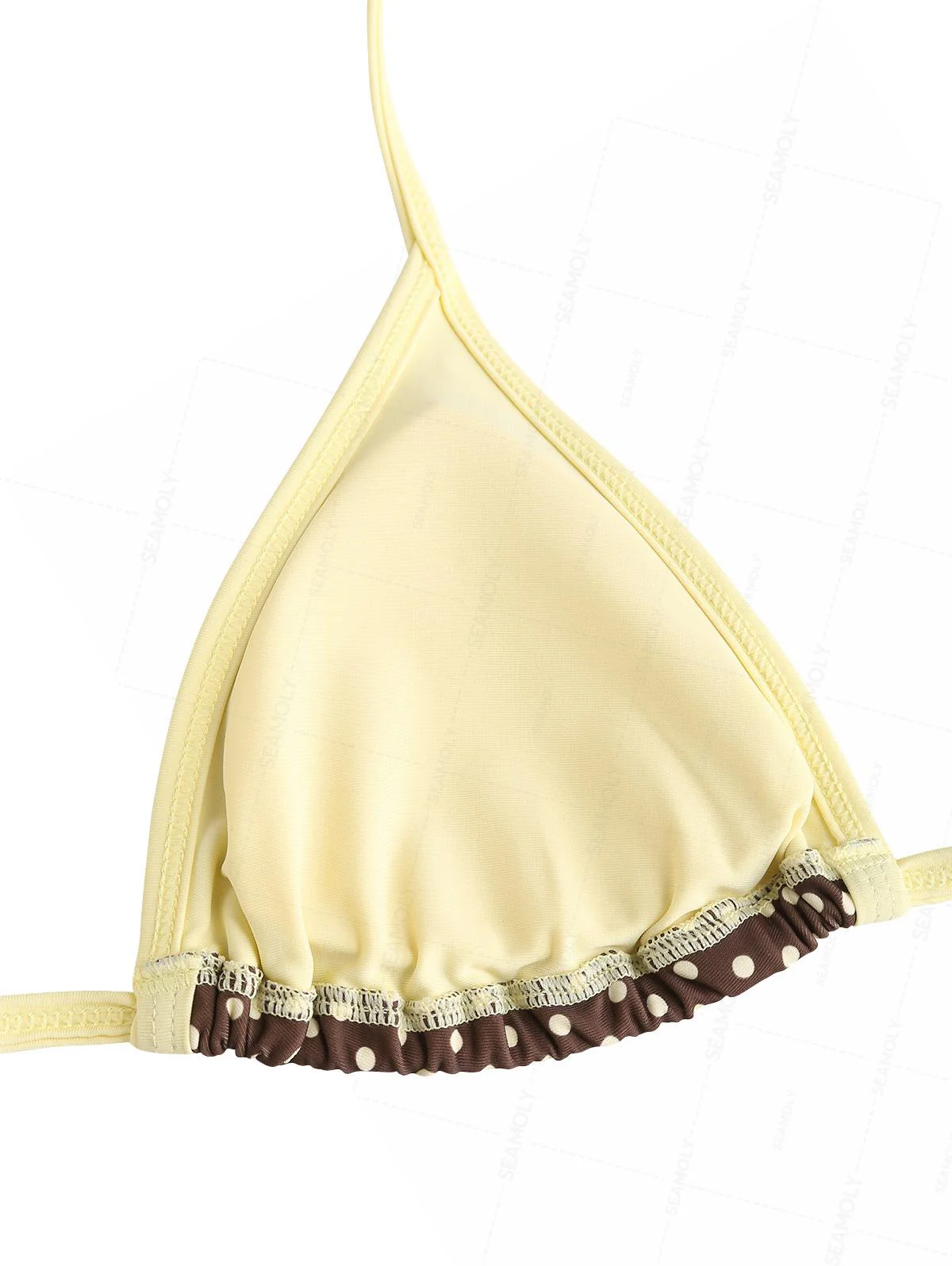 Seamolly Bikini-Set mit Polka-Dots, kontrastfarbenen Einfassungen, Cut-outs und frechen Boyshorts - Image 6