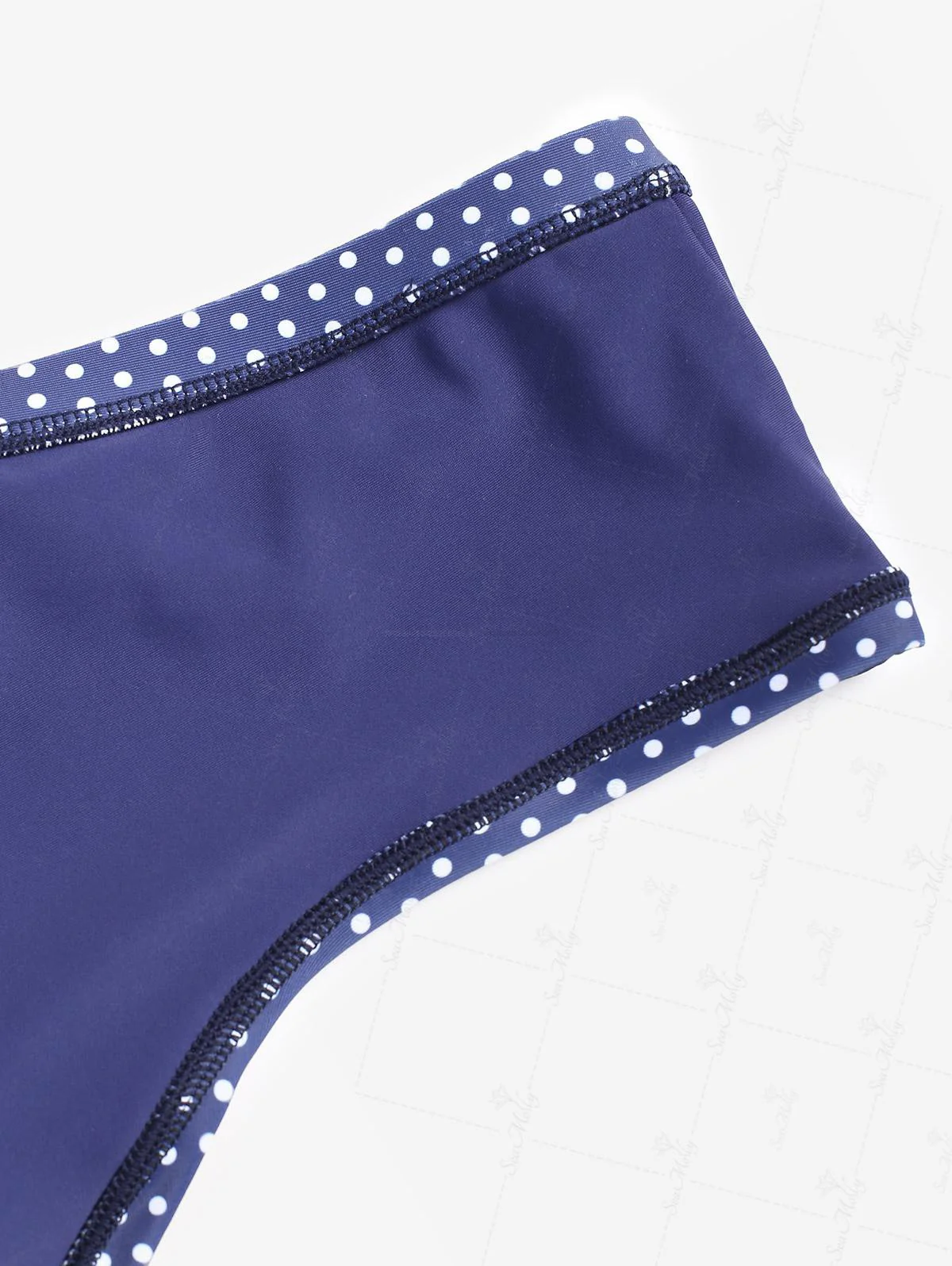 Seamolly Bikinihose mit Polka-Dots-Print und Schleife, freche Badeshorts - Image 11