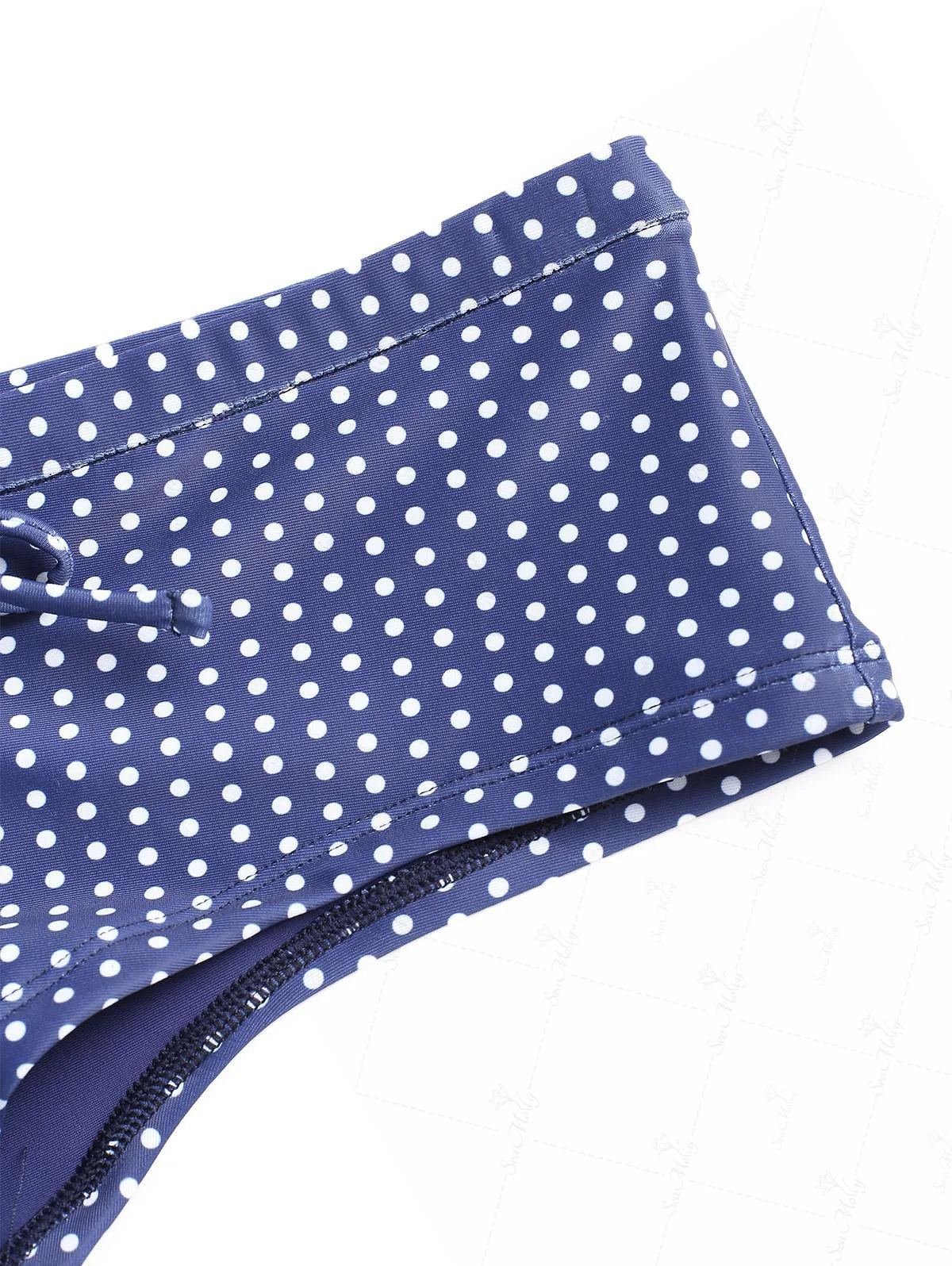Seamolly Bikinihose mit Polka-Dots-Print und Schleife, freche Badeshorts - Image 12