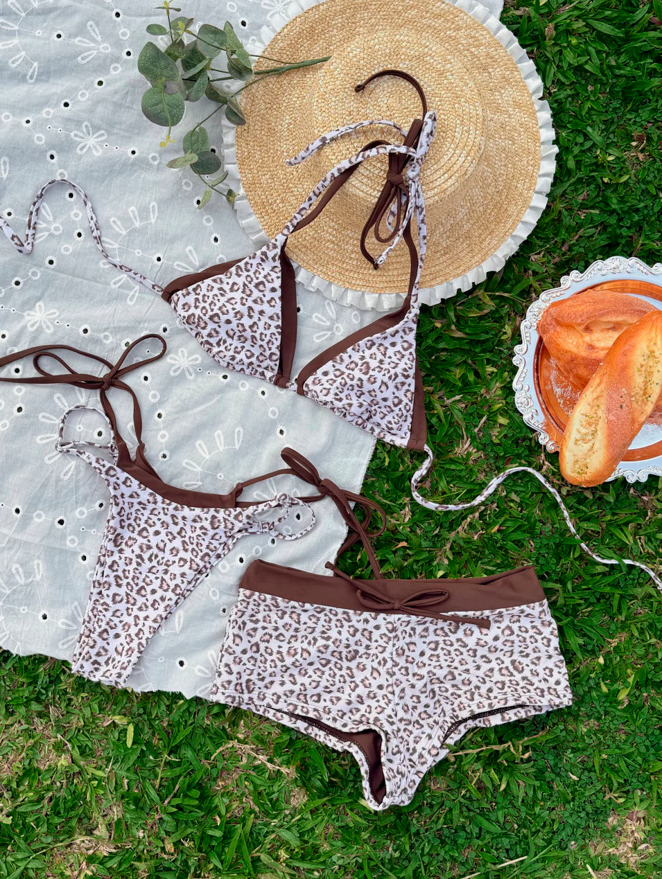 Seamolly Bikinihose mit Leopardenmuster, freche Badeshorts - Image 2