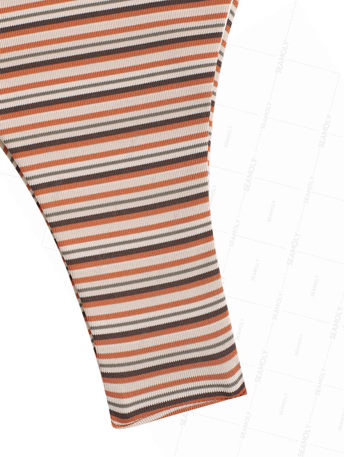 Seamolly Bikini-Set mit Streifen, Schleife, Bügeln und hohem Beinausschnitt - Image 6