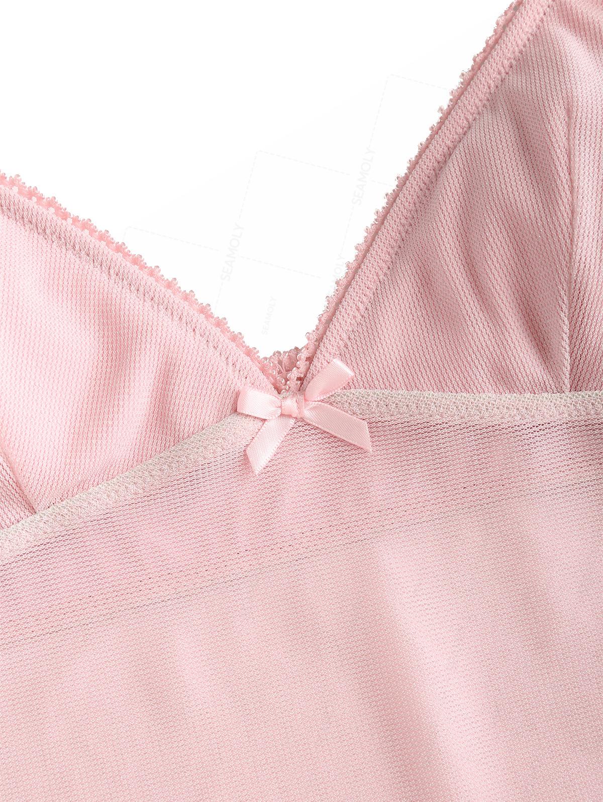 Seamolly Lurex Glitzer-Tankini-Set mit Schleife und seitlicher Bindetechnik - Image 4