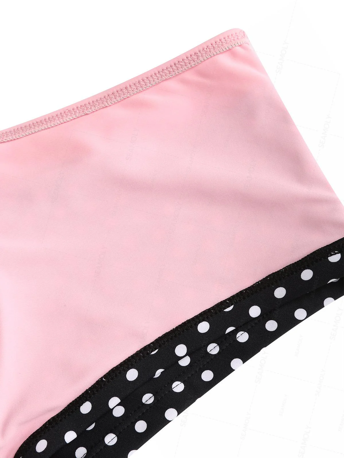 Seamolly Bikinihose mit Polka-Dot-Print und Schleife, freche Badeshorts - Image 5