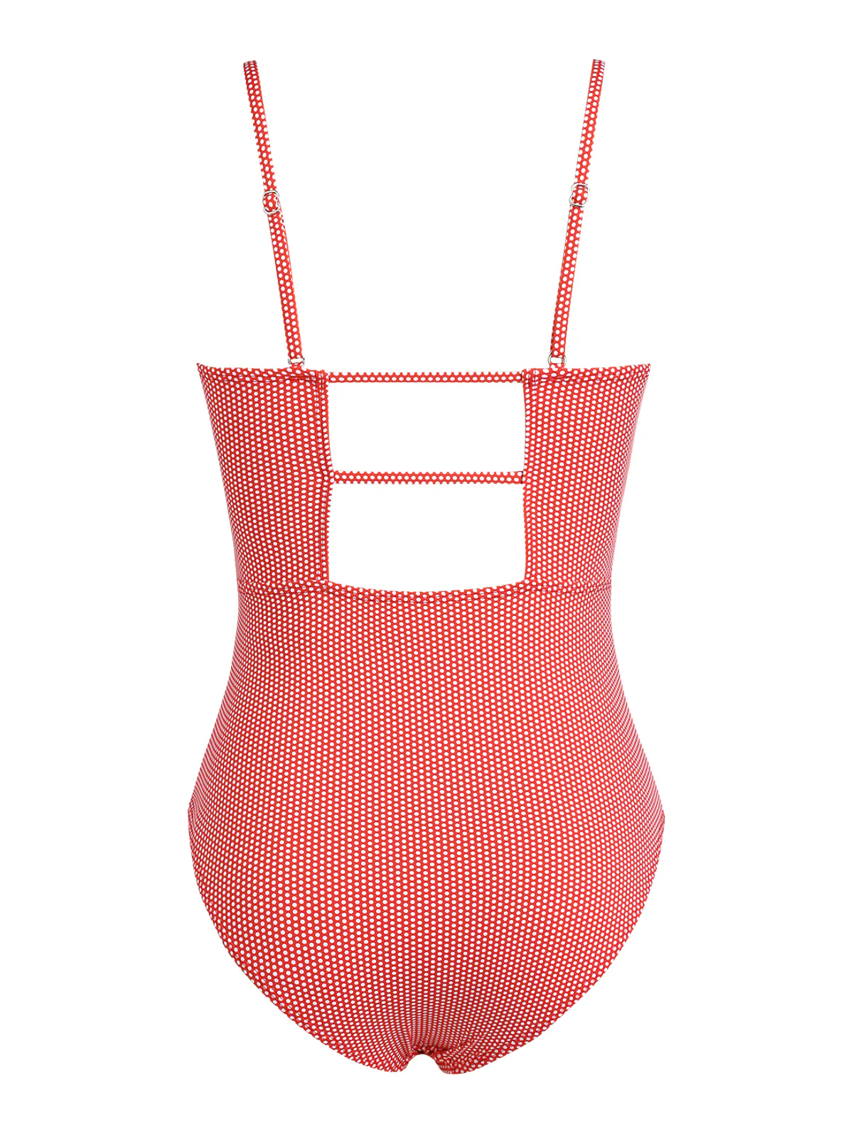 Seamolly 1950er Pin-Up Retro Vintage Polka Dot Wickel-Badeanzug mit Raffungen, Bauchkontrolle und V-Ausschnitt - Image 3