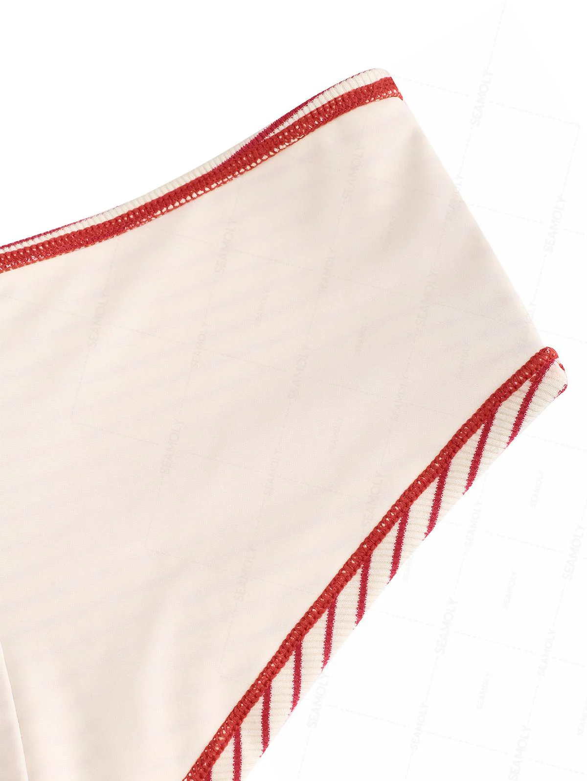 Seamolly Y2K Bikini-Set mit Streifen, Push-up-Top und frechen Boyshorts - Image 6