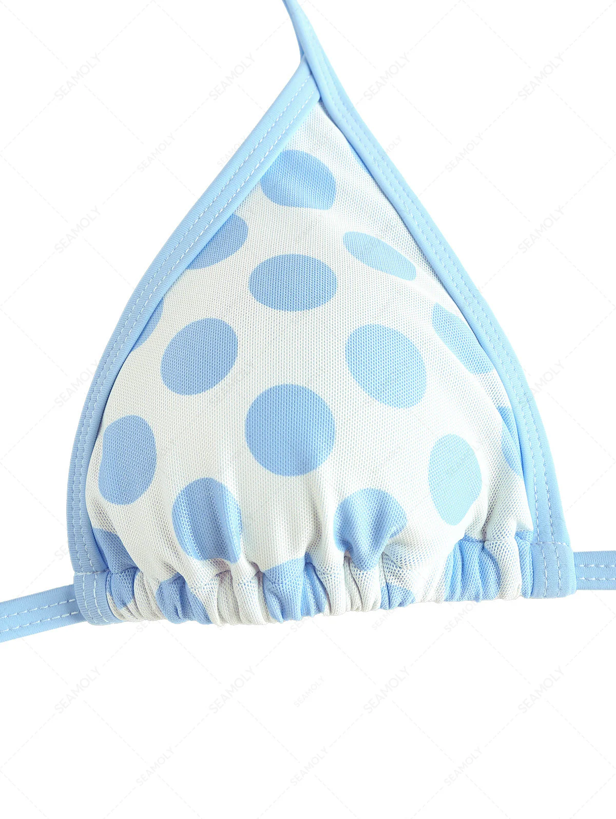 Seamolly Bikini-Set mit Polka-Dots, kontrastfarbenen Einfassungen, Cut-outs und frechen Boyshorts - Image 4